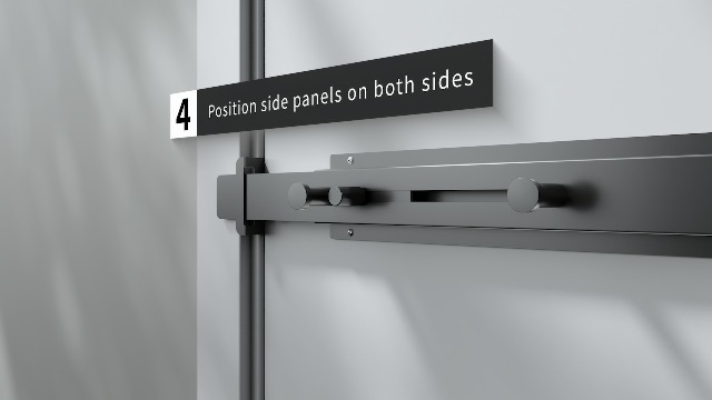 Sihnman Door Bar Lock - Patented Door Barricade Security Bar - Home Safety Improvement, Door Reinforcement, Childproof, Break-in Prevention - Premium Grade Steel Door Mount for 26''-37'' Wide Doors